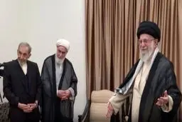 لحظاتی از آخرین دیدار روز گذشته (سه‌شنبه ۹ مرداد ۱۴۰۳) شهید اسماعیل هنیه با رهبر انقلاب اسلامی