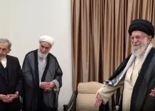 لحظاتی از آخرین دیدار روز گذشته (سه‌شنبه ۹ مرداد ۱۴۰۳) شهید اسماعیل هنیه با رهبر انقلاب اسلامی