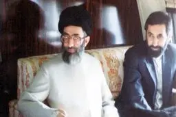 تصاویری از دکتر علی اکبر ولایتی در کنار رهبر شهید انقلاب(دوران ریاست جمهوری)