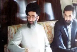 تصاویری از دکتر علی اکبر ولایتی در کنار رهبر شهید انقلاب(دوران ریاست جمهوری)