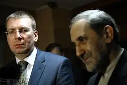 دیدار وزیر خارجه لتونی با دکتر ولایتی/عکس