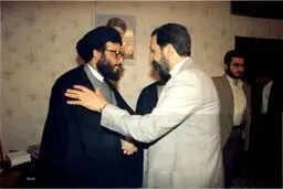 عكس/ دكتر ولايتي و سيد حسن نصر الله