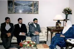 عکس/ دکتر ولایتی و بی نظیر بوتو