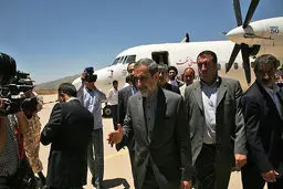 حضور در جمع هزاران نفر از مردم یاسوج