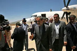 حضور در جمع هزاران نفر از مردم یاسوج