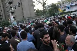اجتماع بزرگ مردمی در ورزشگاه شیرودی