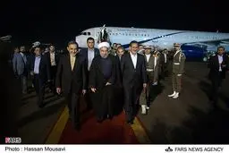 استقبال ولایتی از رئیس جمهور/عکس