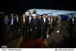 استقبال ولایتی از رئیس جمهور/عکس