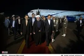 استقبال ولایتی از رئیس جمهور/عکس