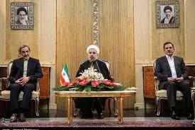 حضور ولایتی در مراسم استقبال از رییس‌جمهور/ عکس