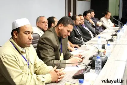 دیدار با هیئت نخبگان مصری