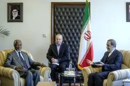 تقدیر ولایتی از همکاریهای کوفی عنان با ایران در دوران ریاست سازمان ملل