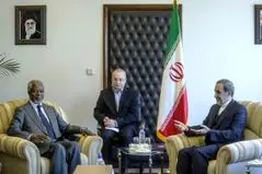 تقدیر ولایتی از همکاریهای کوفی عنان با ایران در دوران ریاست سازمان ملل