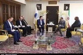 تصاویر دیدار با سفیر سوریه در تهران/سید محمود حسینی