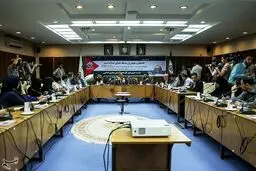 نشست خبری دبیرکل مجمع جهانی بیداری اسلامی/عکس