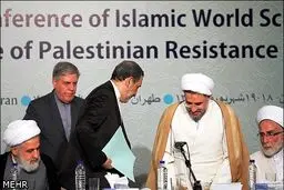 ولایتی در همایش علمای اسلام در حمایت از مقاومت فلسطین/عکس
