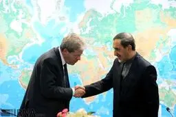 عکس/دیدار وزیر خارجه ایتالیا با ولایتی