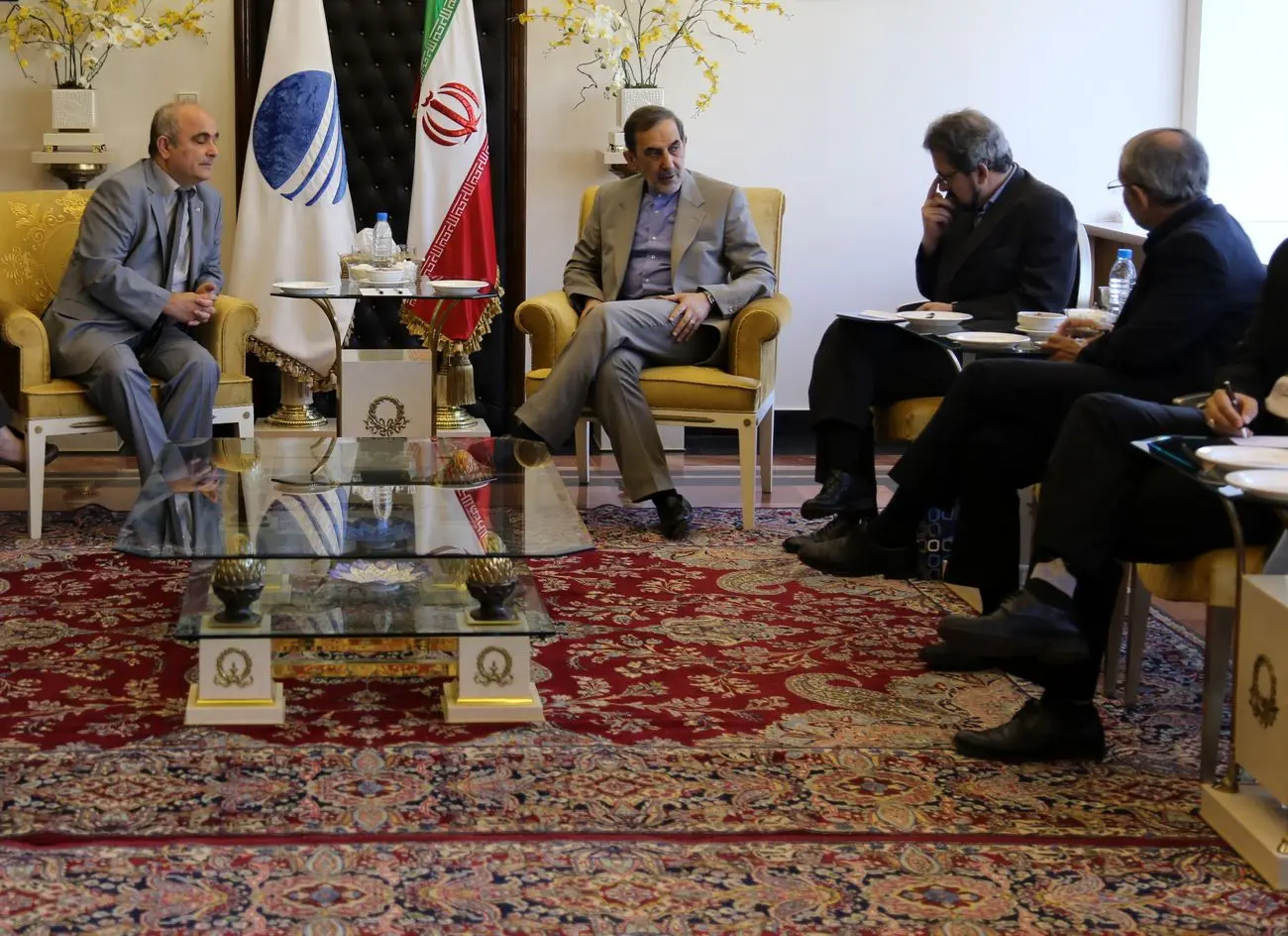 دیدار با سفیر روسیه در تهران/عکس