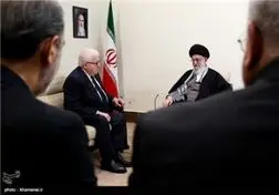 حضور دکتر ولایتی در دیدار رئیس جمهور عراق با رهبر معظم انقلاب/تصویر