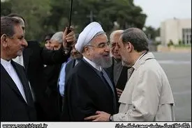 دکتر ولایتی در مراسم بدرقه رئیس جمهور در سفر به ترکیه