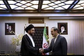 تصاویر دیدار با رئیس مجلس اعلای عراق