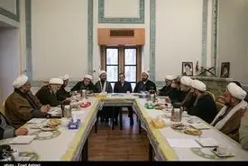 تصاویر دیدار با جمعی از علمای لبنانی/اشتری