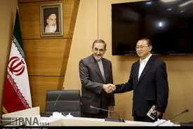 تصاویر دیدار با رئیس موسسه مطالعات خاورمیانه چین