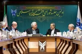 سخنرانی دکتر ولایتی در اولین شورای دانشگاه آزاد اسلامی در دوره جدید