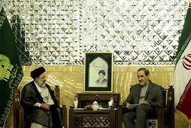 پیام دکتر ولایتی به آیت‌الله رئیسی و تبریک انتصاب ایشان به ریاست قوه‌ی قضاییه