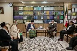 گزارش‌تصویری-دیدار عزمی عبدالحمید با دکتر علی اکبر ولایتی