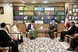 گزارش‌تصویری-دیدار عزمی عبدالحمید با دکتر علی اکبر ولایتی