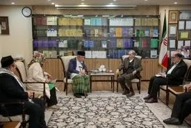 گزارش‌تصویری-دیدار عزمی عبدالحمید با دکتر علی اکبر ولایتی