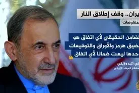 ویدیو-علی اکبر ولایتی مشاور رهبر ایران، گفت که ضامن واقعی هرگونه توافق با آمریکا، تنگه هرمز است.