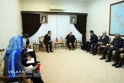 گزارش تصویری-دیدار دکتر ولایتی با هیأتی از آکادمی علوم اجتماعی چین