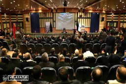 مراسم یادبود سردار شهید سپهبد حاج قاسم سلیمانی در دانشگاه علوم پزشکی