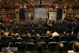 مراسم یادبود سردار شهید سپهبد حاج قاسم سلیمانی در دانشگاه علوم پزشکی