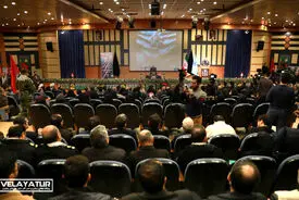 مراسم یادبود سردار شهید سپهبد حاج قاسم سلیمانی در دانشگاه علوم پزشکی