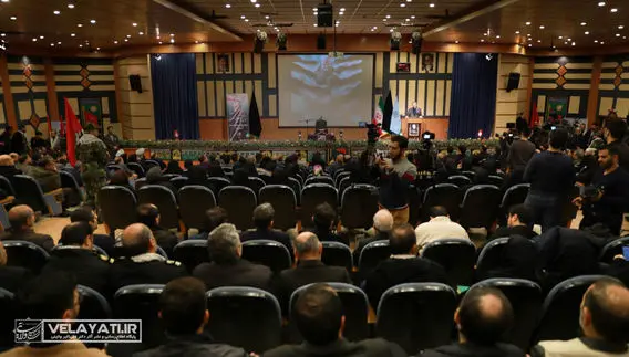 مراسم یادبود سردار شهید سپهبد حاج قاسم سلیمانی در دانشگاه علوم پزشکی
