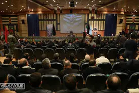 مراسم یادبود سردار شهید سپهبد حاج قاسم سلیمانی در دانشگاه علوم پزشکی