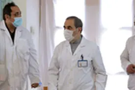 جلسه ستاد کرونا بیمارستان دکتر مسیح دانشوری به ریاست دکتر علی اکبر ولایتی