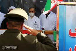 ادای احترام ارتش سرافراز به مدافعان سلامت
"گزارش تصویری ۲"