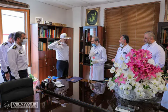تقدیر راهنمایی و رانندگی تهران بزرگ از مدافعان سلامت