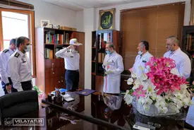 تقدیر راهنمایی و رانندگی تهران بزرگ از مدافعان سلامت