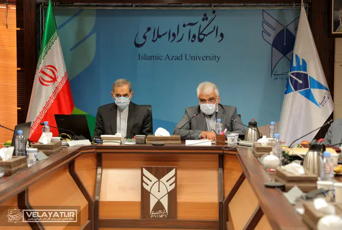 مراسم معارفه بروجردی معاون جدید امور بین الملل و دانشجویان غیرایرانی دانشگاه آزاداسلامی