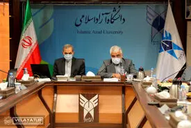 مراسم معارفه بروجردی معاون جدید امور بین الملل و دانشجویان غیرایرانی دانشگاه آزاداسلامی