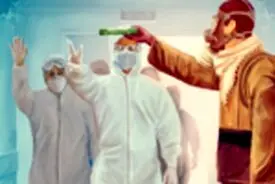 پرستاران و مدافعان سلامت با ایثار و فداکاری خود، زینب گونه حماسه آفریدند