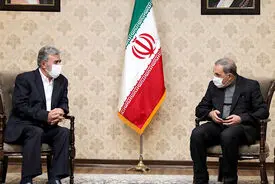 دکتر ولایتی با دبیرکل جنبش جهاد اسلامی فلسطین دیدار کرد