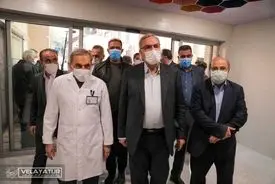 با حضور وزیر بهداشت و رئیس بیمارستان مسیح دانشوری
ساختمان امام حسن مجتبی(ع) بیمارستان مسیح دانشوری افتتاح شد