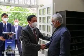 دیدار سفیر چین با دکتر ولایتی