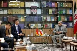 دیدار دکتر ولایتی با سفیر جدید چین در ایران